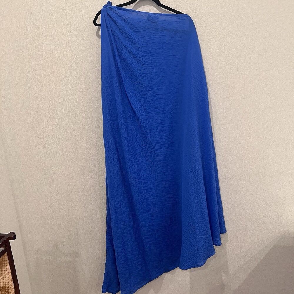 9 Seed Resort Dress One Size Taormina Dress Blue Summer Party Vacation Lagenlook - Picture 10 of 10